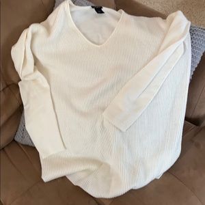 Ann Taylor white sweater